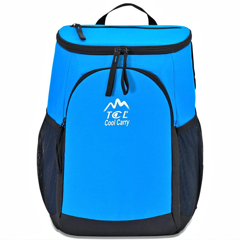 TCL Cool Carry 16 in. Red Cooler Backpack With Adjustable Shoulder StrapsTB34116600 The