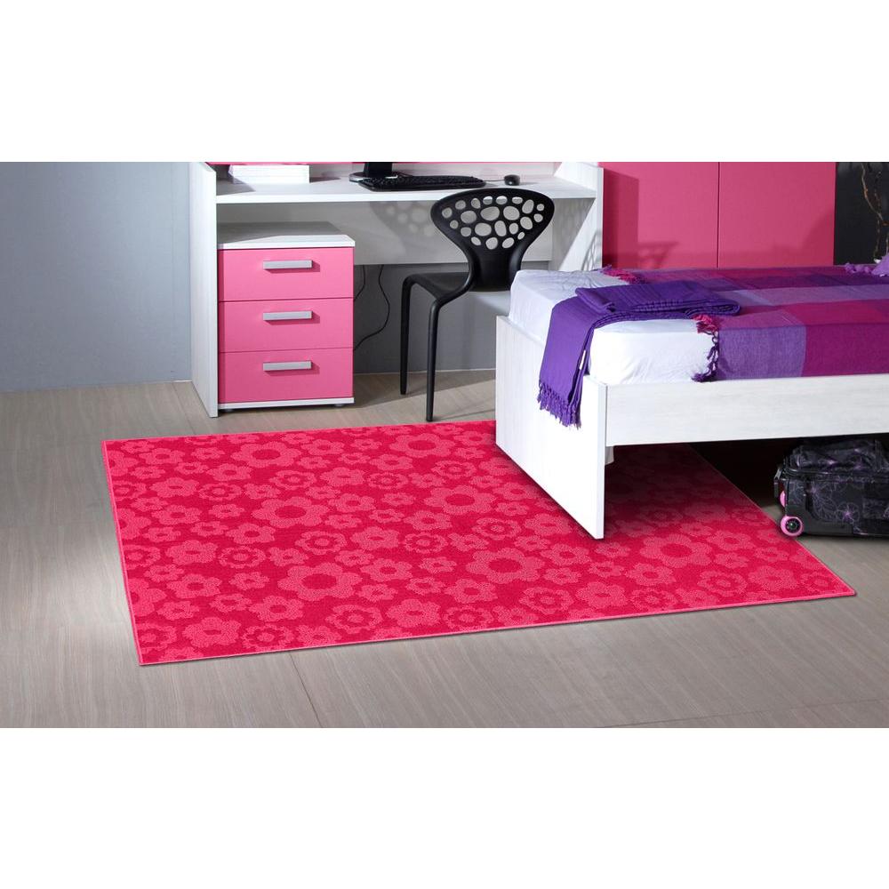 Garland Rug Flowers Pink 8 Ft X 10 Area Garland Rug Flowers Pink 8 Ft X 10 Area