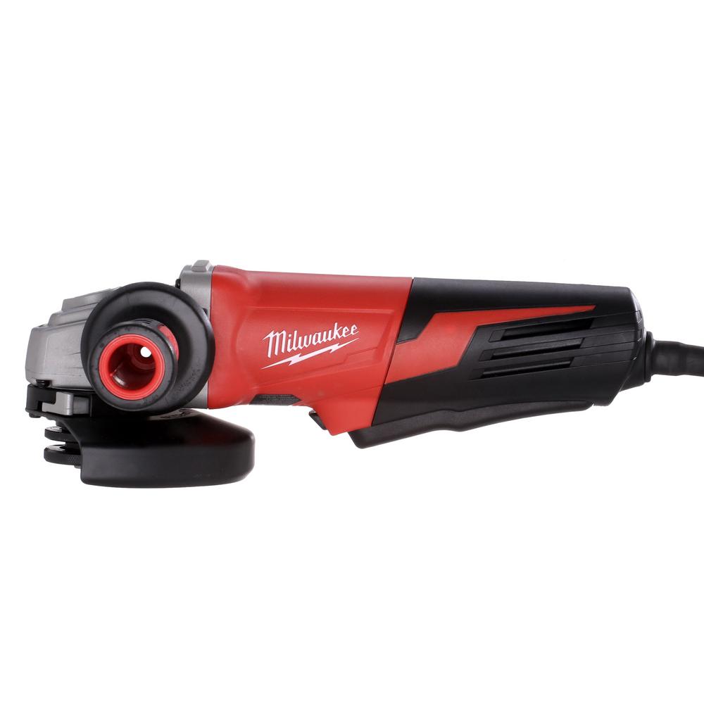 Milwaukee Corded 13 Amp Small Angle Grinder 6" w/ Paddle Switch