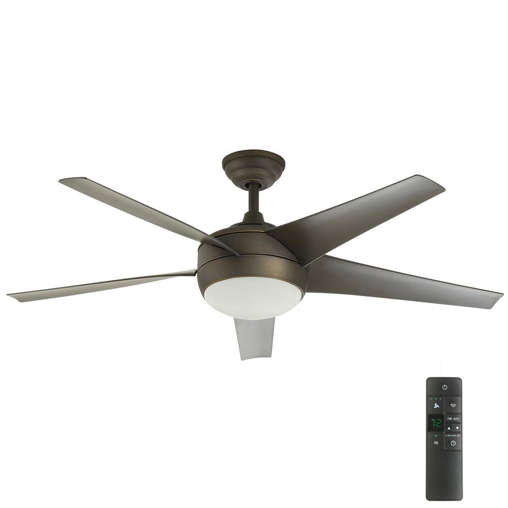 Home Decorators Collection Windward Iv 52 In Led Indoor Oil Rubbed Home Decorators Collection Windward Iv 52 In Led Indoor Oil Rubbed Bronze Ceiling Fan