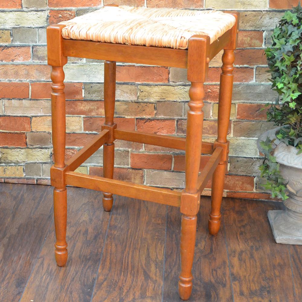 Carolina Cottage Hawthorne 29 in. Walnut Bar Stool2663RTAWAL The