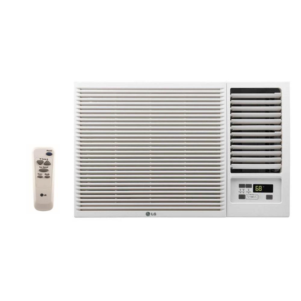 LG Electronics 7,500 BTU 115-Volt Window Air Conditioner with Cool ...