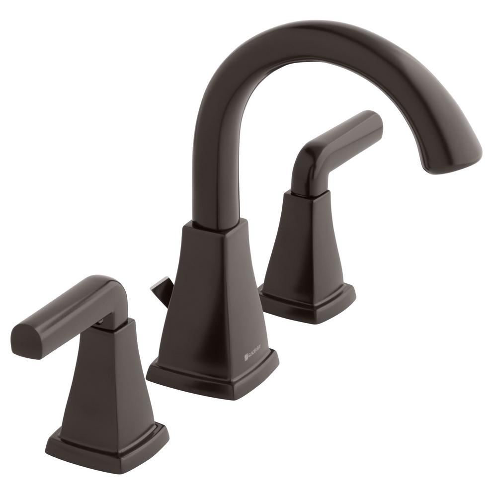 Glacier Bay Brookglen 8 in. Widespread 2Handle HighArc Bathroom