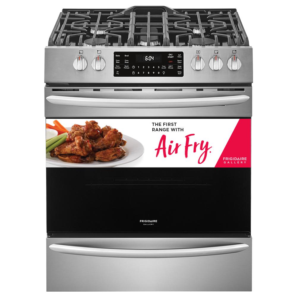 FRIGIDAIRE GALLERY 30 in. 5.6 cu. ft. Front Control Gas Range with Air