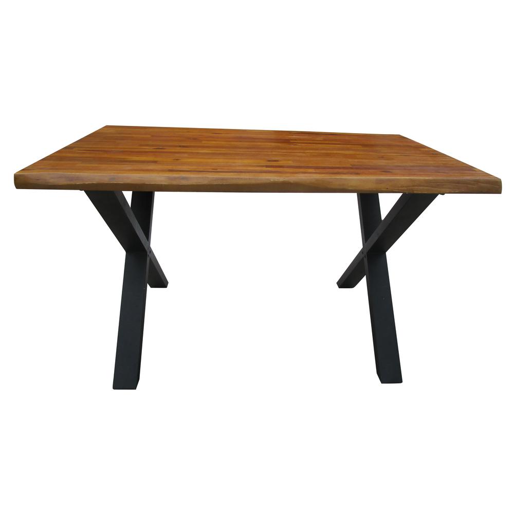 Jedidiyah Teak Acacia Desk