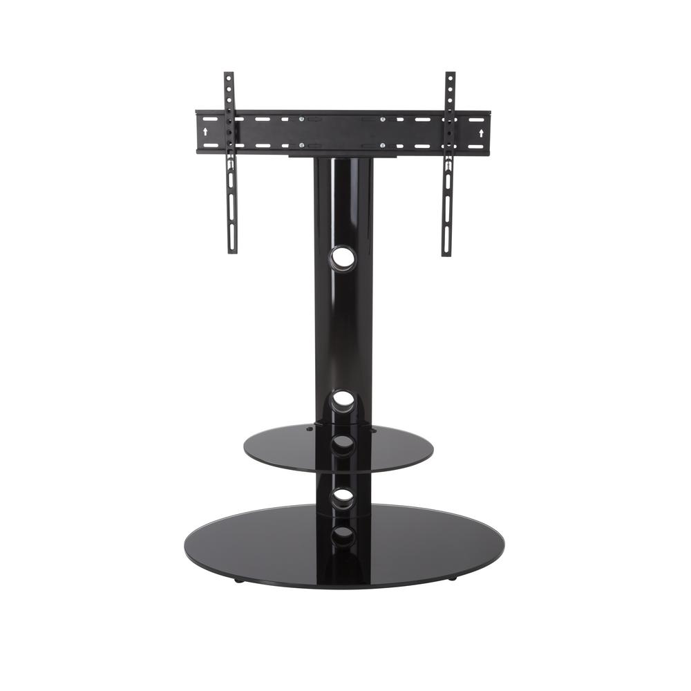 Avf Fsl800lub A Tv Floor Stand With Tv Mounting Column For 32 In To 50 In Tvs In Black Fsl800lub A The Home Depot