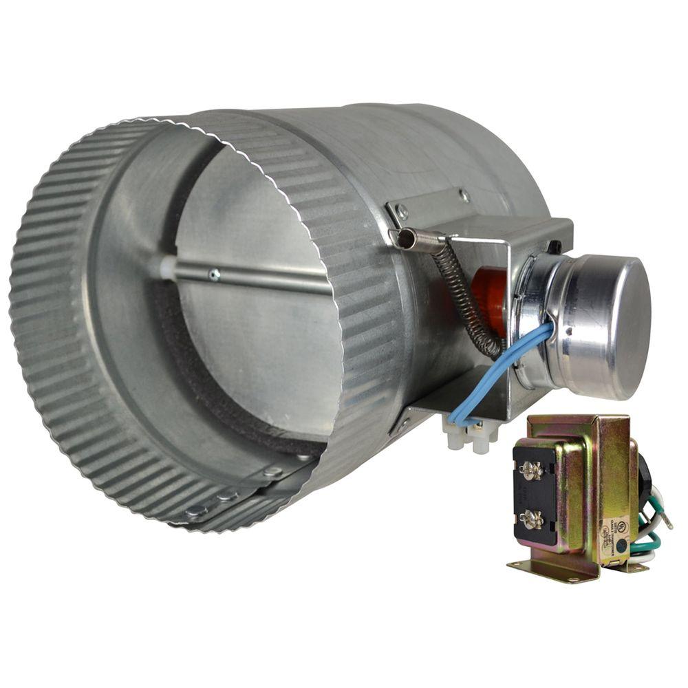 Conducto de aire automatizado 6 in (approx. 15.24 cm) Amortiguador