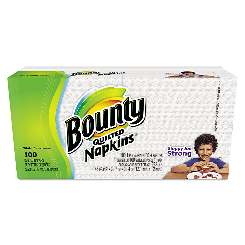 Bounty Quilted Napkins (100Pack)PGC34884 The Home Depot