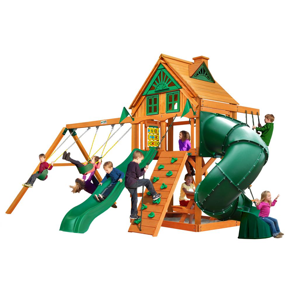 gorilla playsets slides & gyms outing iii