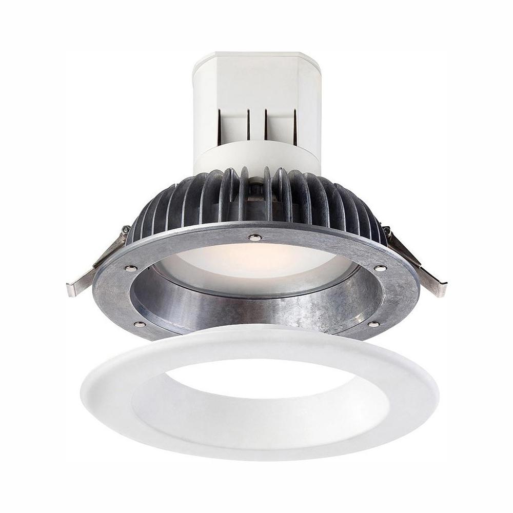 Envirolite Easy Up With Magnetic Trim 6 In White Integrated Envirolite Easy Up With Magnetic Trim 6 In White Integrated