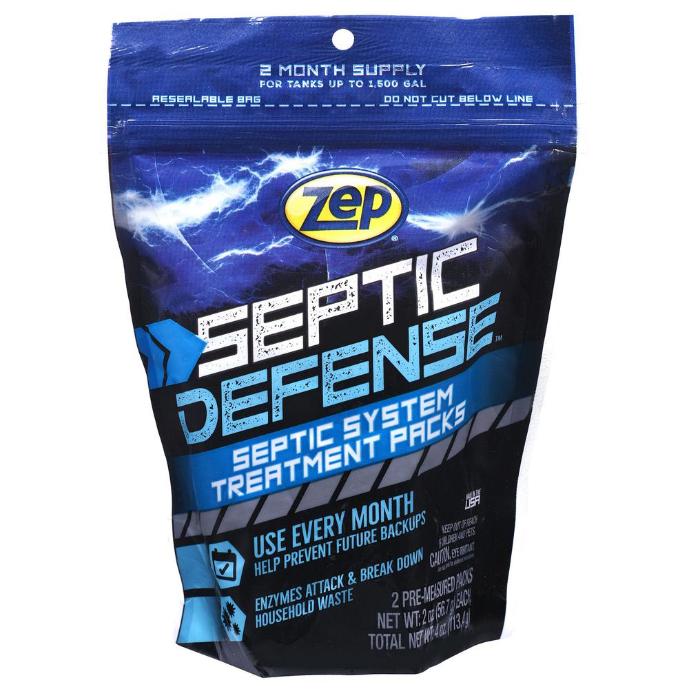 ZEP 4 oz. SeptiPak Concentrated Septic System TreatmentZSTP2 The