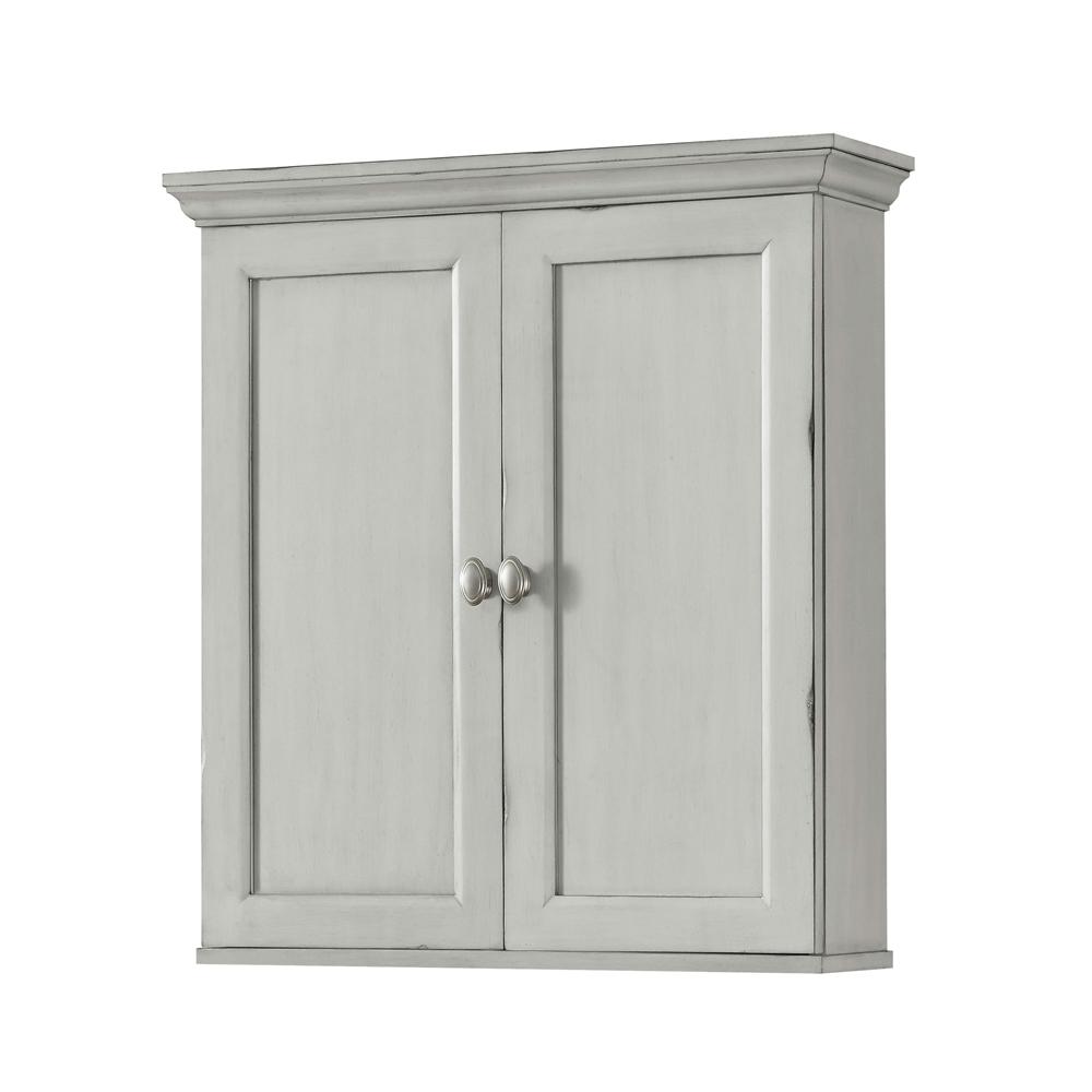 Home Decorators Collection Teagen 25 In W Wall Cabinet In Vintage