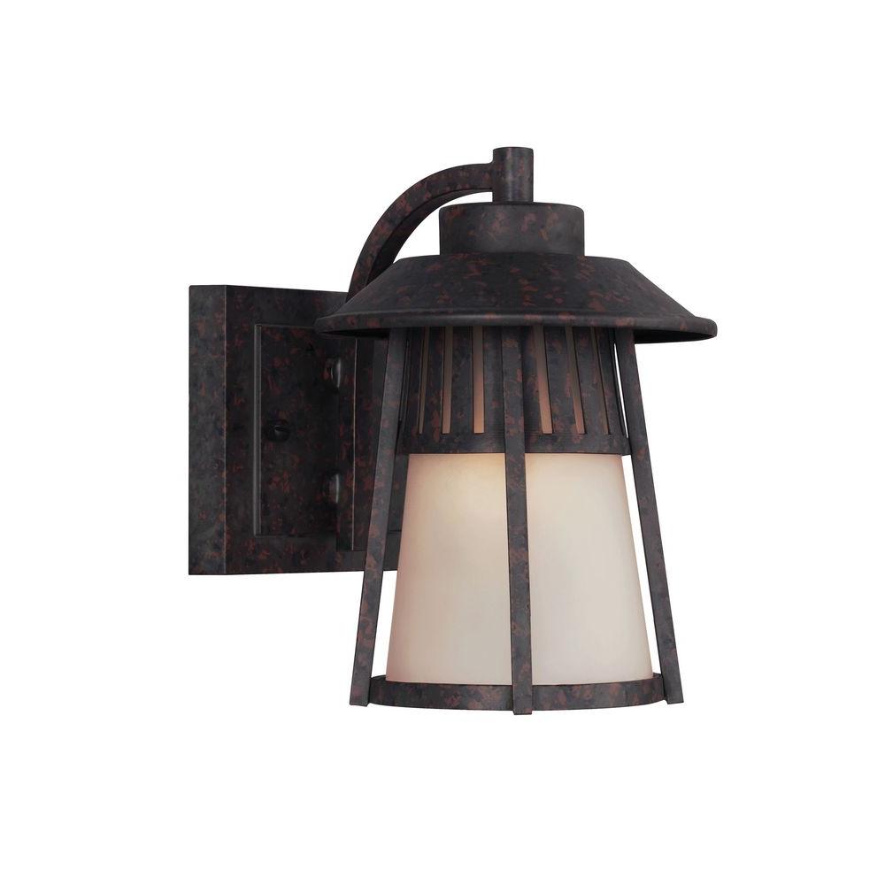 Sea Gull Lighting Hamilton Heights 1Light Oxford Bronze Outdoor Wall Fixture8511701746 The