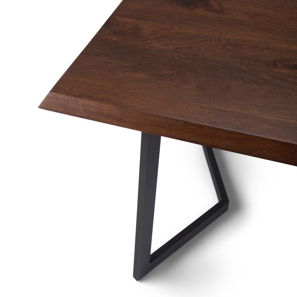 Simpli Home Watkins 72 In X 36 Dark Brown Solid Mango Wood Rectangle Industrial Dining Table With Inverted Metal Base Axcwtkdt The Depot - 36 Inch By 72 Dining Table Simpli Home Watkins 72 In X 36 Dark Brown Solid Mango Wood Rectangle Industrial Dining Table With Inverted Metal Base Axcwtkdt The Depot - 36 Inch By 72 Dining Table