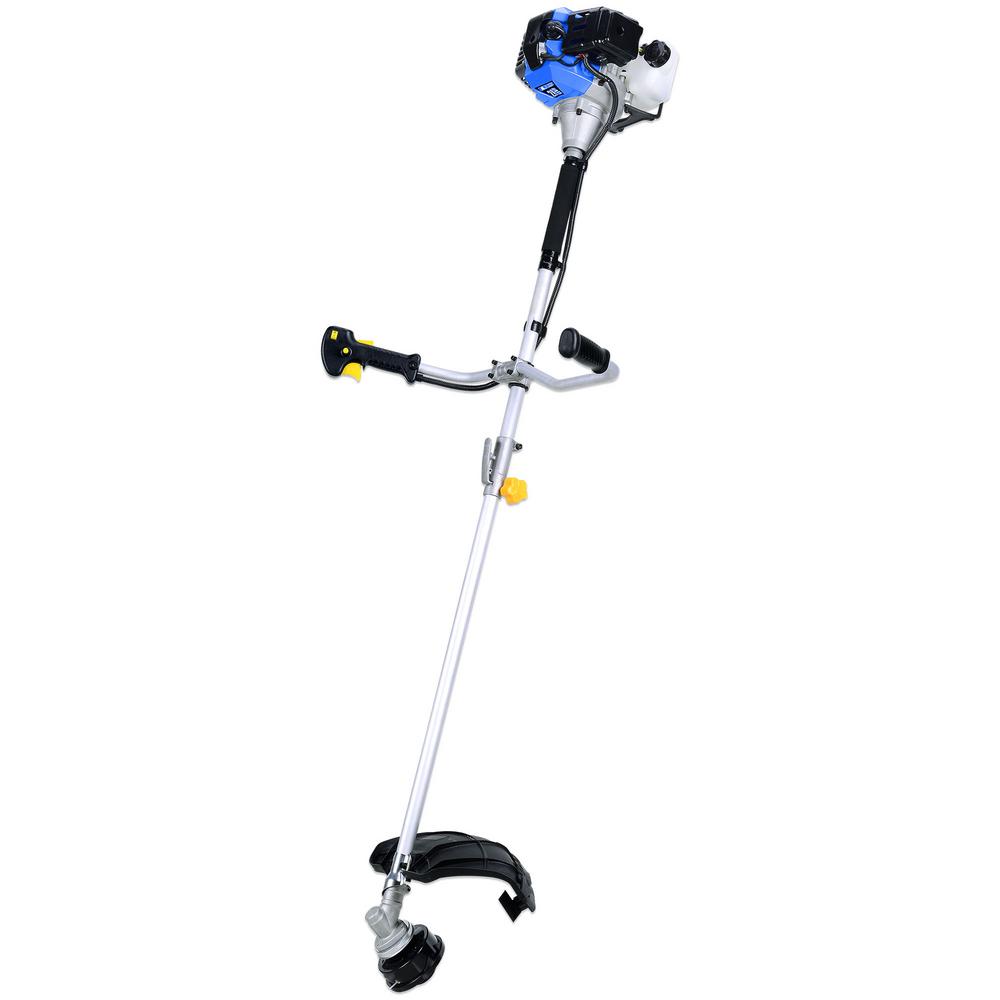 Blue Max 2-Cycle 42.7cc Straight Shaft Trimmer and Brush Cutter Combo by Blue Max