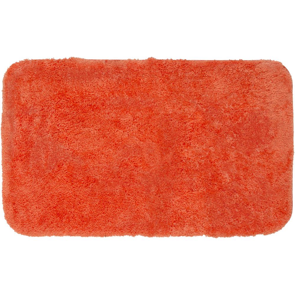 Mohawk Home Royal Tangerine 24 in. x 40 in. Nylon Bath Rug339455 The
