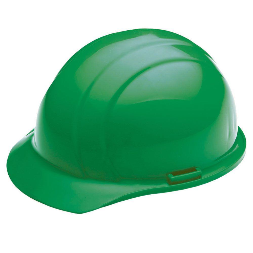 green hard hat