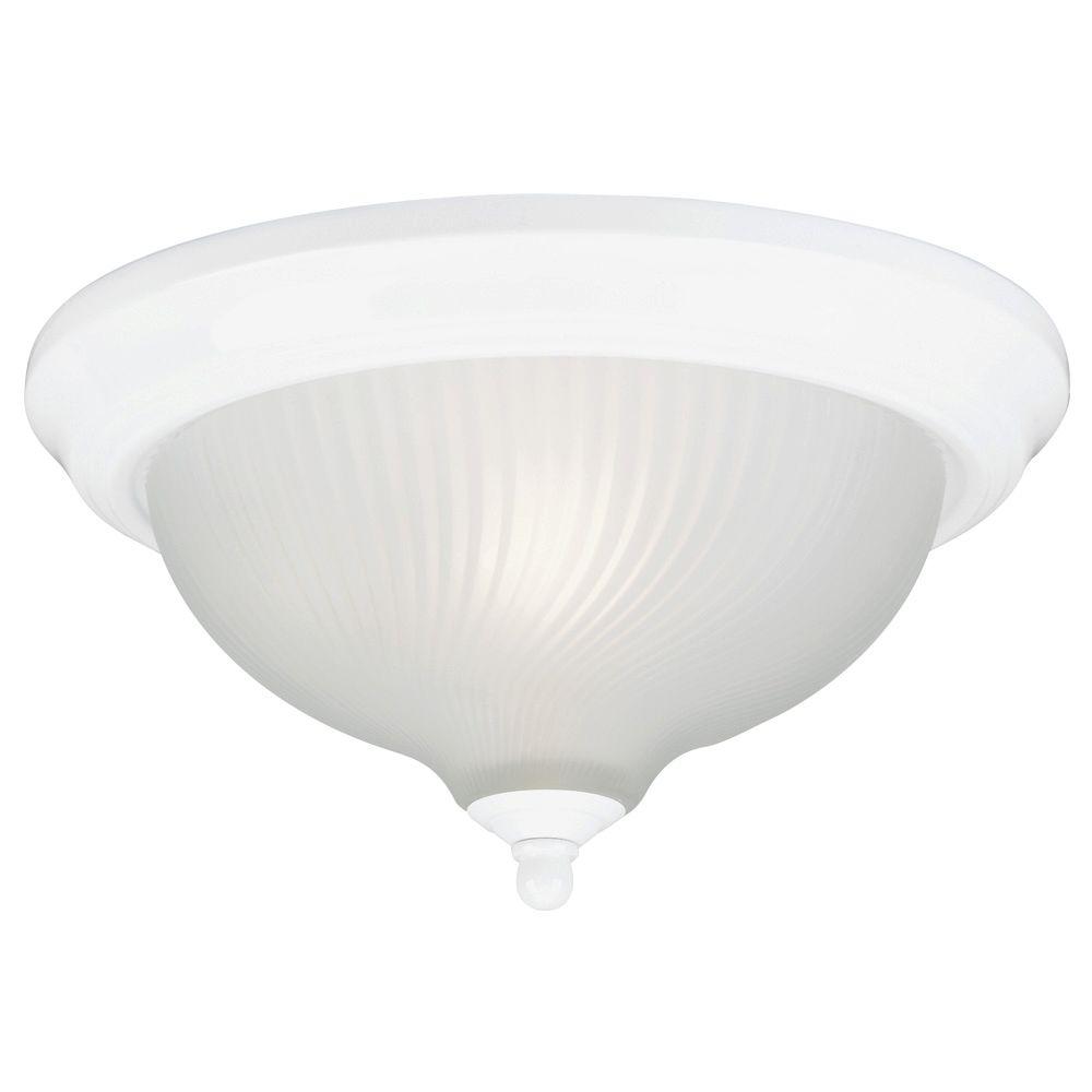 Dimmable 20 In Round White Led Flush Mount Ceiling Light