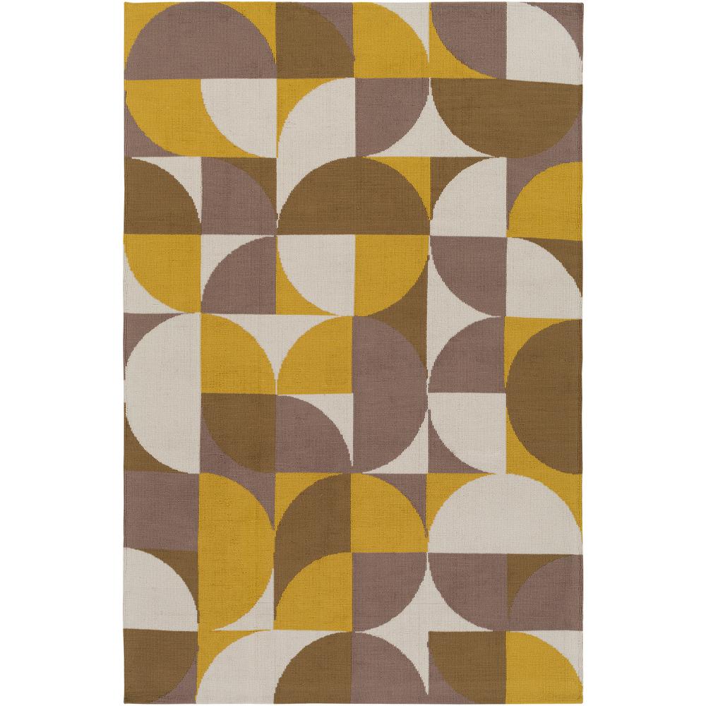 Artistic Weavers Joan Thatcher Bright Yellow 8 Ft X 11 Indoor Area Rug