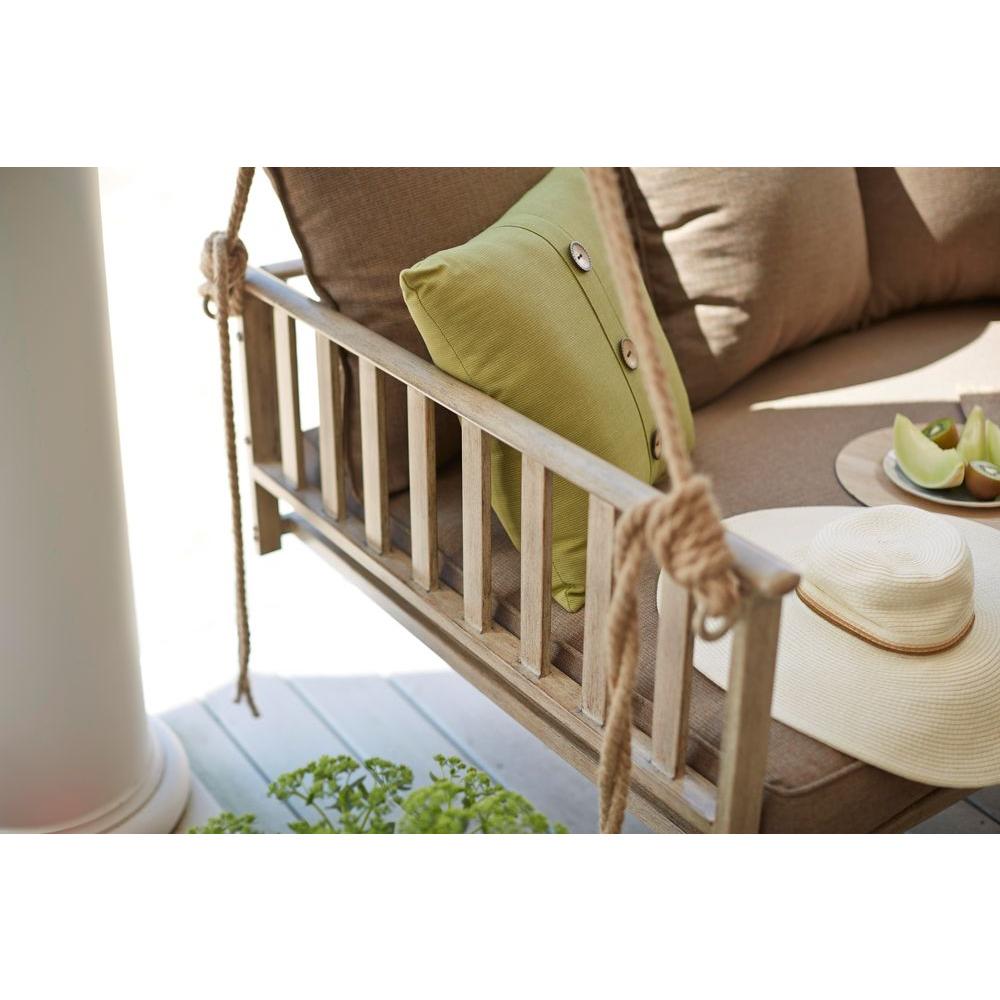 Hampton Bay Cane Patio Outdoor Swing With Square Back - Hampton Bay Cane Patio Swing With Square Back Cushions Hampton Bay Cane Patio Outdoor Swing With Square Back - Hampton Bay Cane Patio Swing With Square Back Cushions