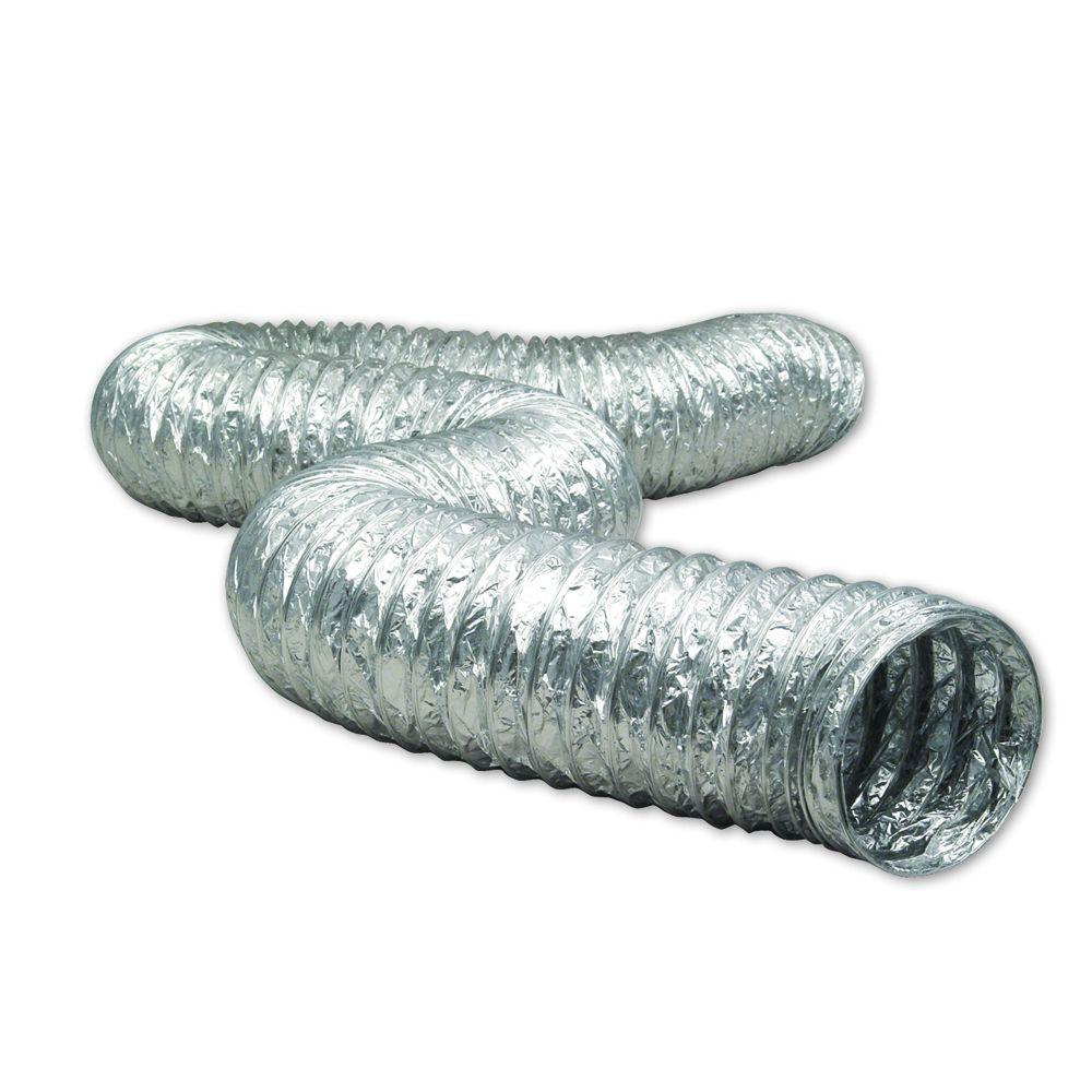 Dundas Jafine TDIDVKZW ProFlex Indoor Dryer Vent Kit with 4-Inch by 5-Foot ProFlex Duct 2 - Pack
