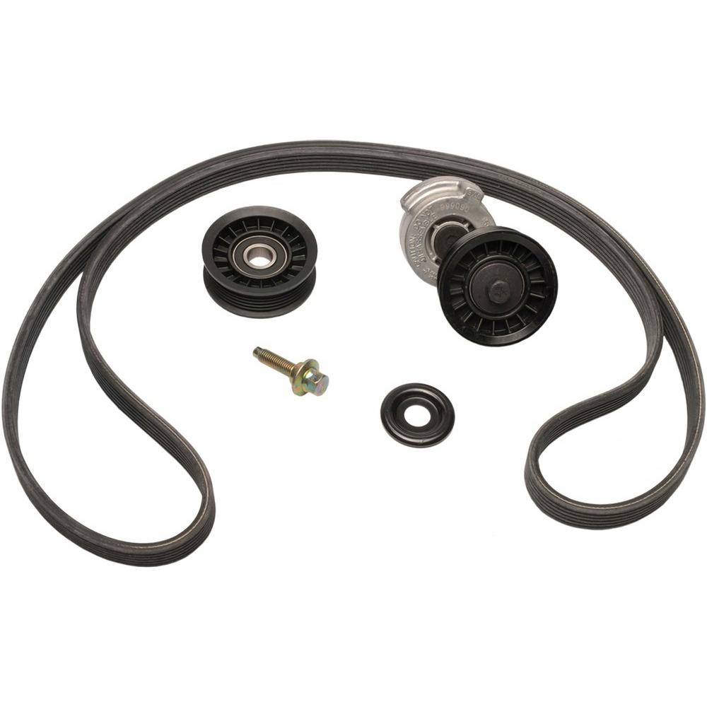 Continental Elite Serpentine Belt Drive Solution Kit49204K The Home Depot