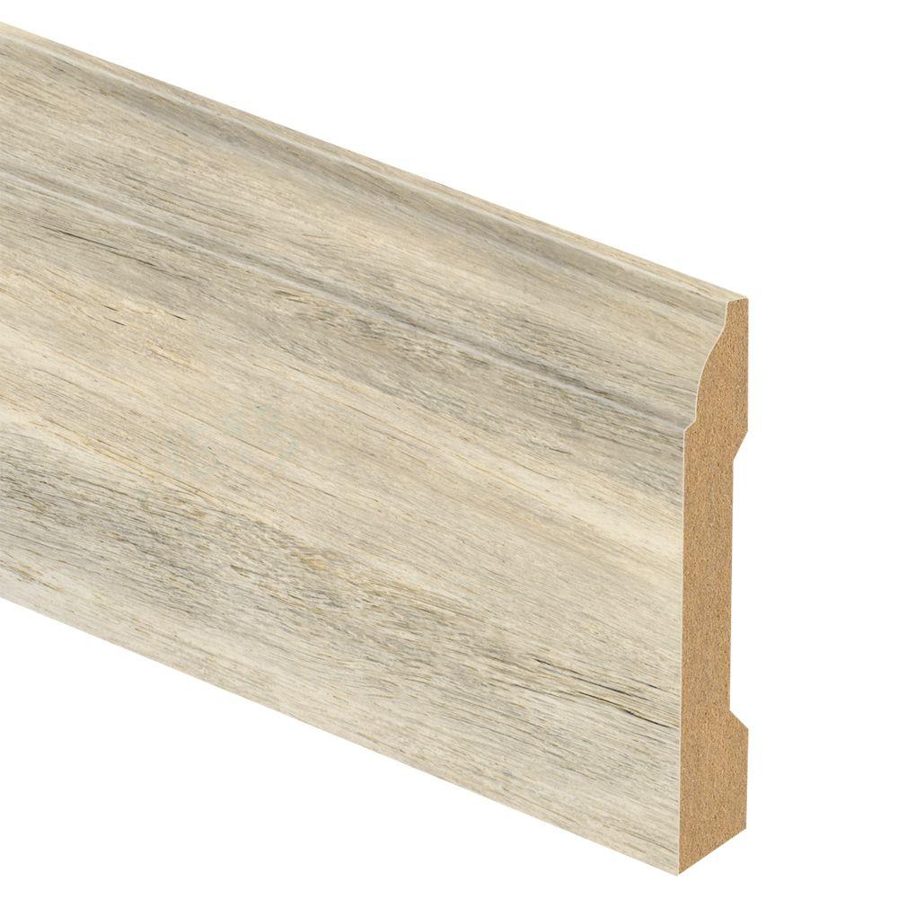 Maui Whitewashed Oak Laminate Flooring The Home Depot Maui Whitewashed Oak 9 16 In Thick X 3 1 4