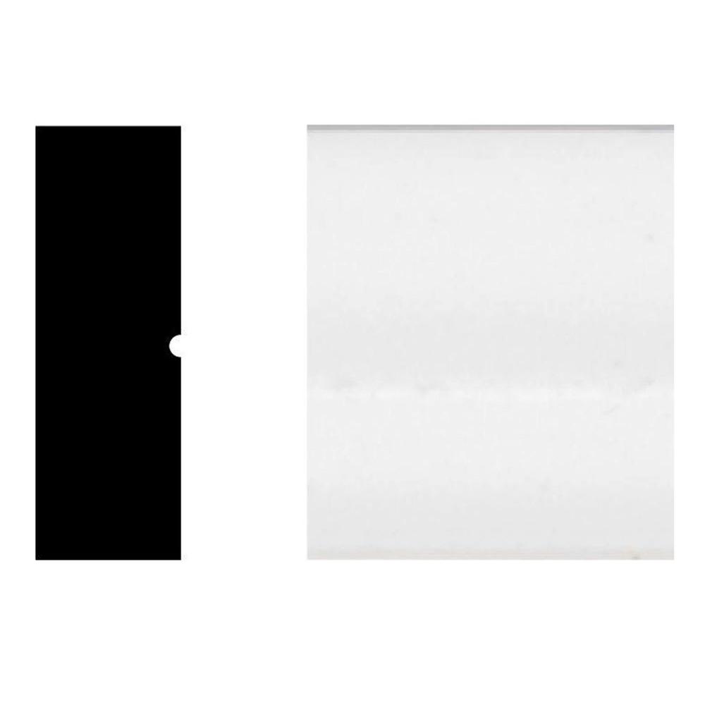 Royal Mouldings 1/4 in. x 3/4 in. x 144 in. Vinyl Screen MouldingRY308