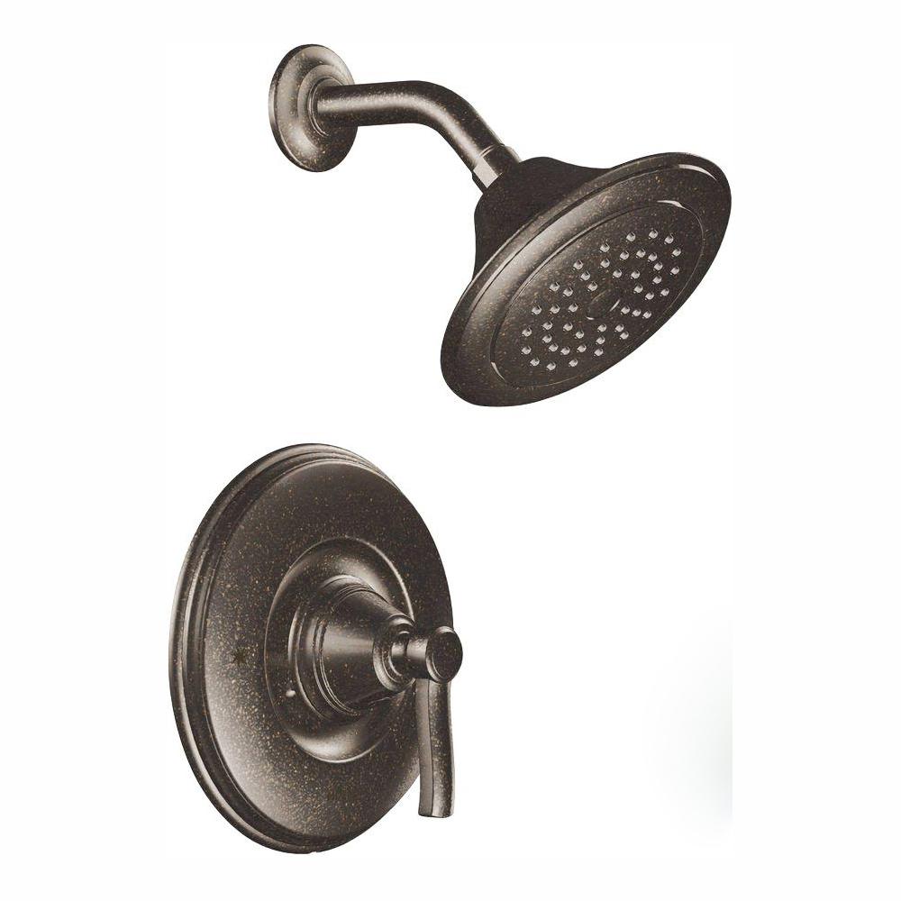 Moen T4502ORB Wynford Posi-Temp Shower Trim Kit without Valve Oil Rubbed Bronze