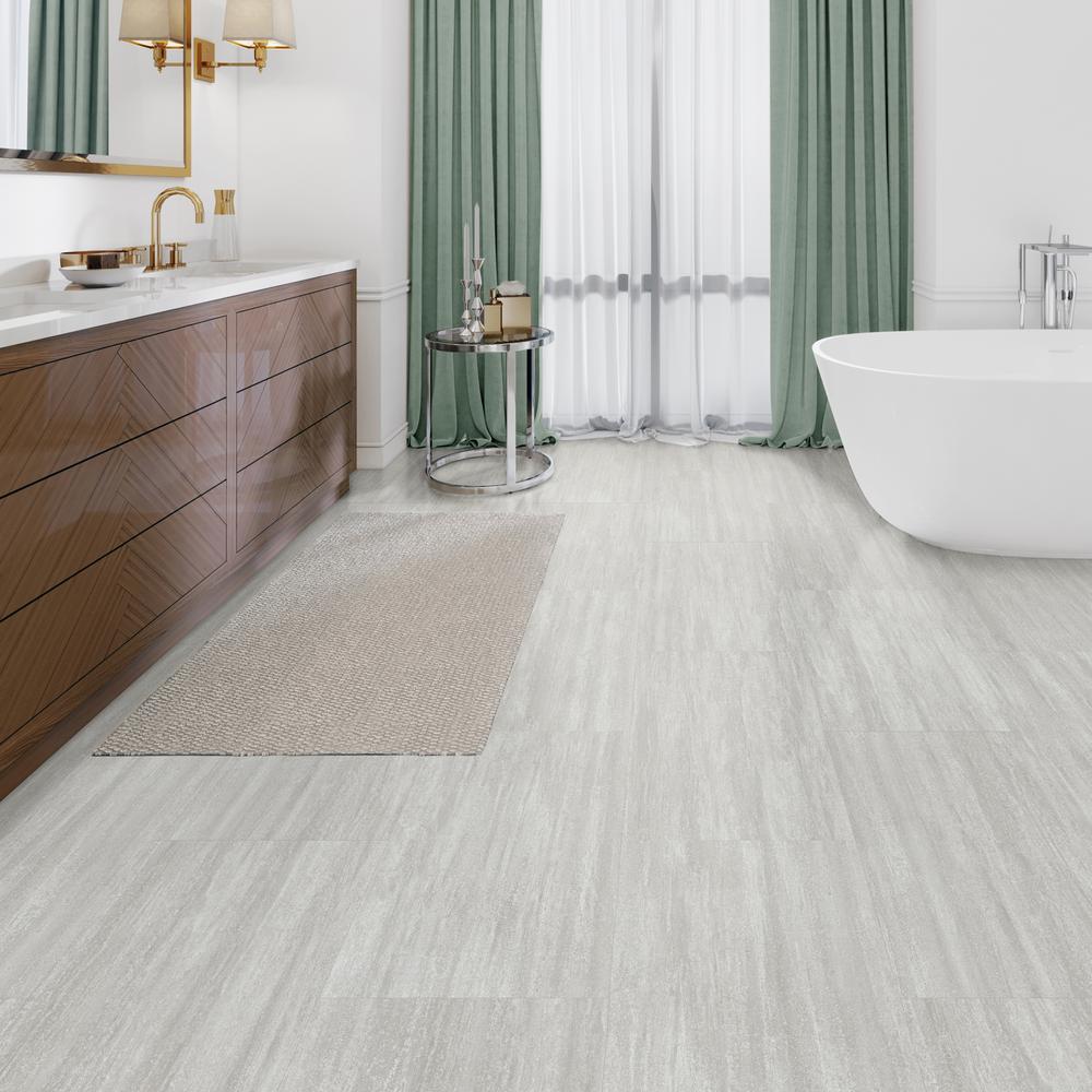Lifeproof Capitola Silver 16 In W X 32, Can Lifeproof Flooring Be Used In Bathrooms