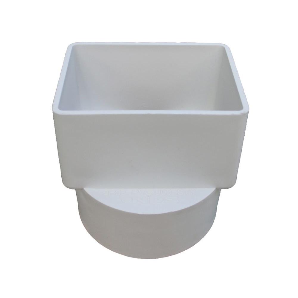 Pvc Downspout Adapter Compare S At Nextag Nds 2 In X 3 Styrene H