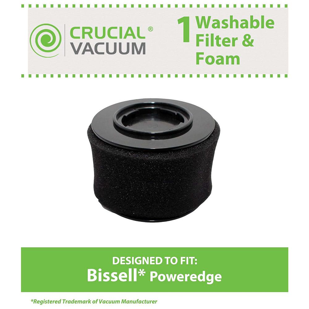 Think Crucial Replacement Vacuum Filter, Fits Bissell PowerEdge