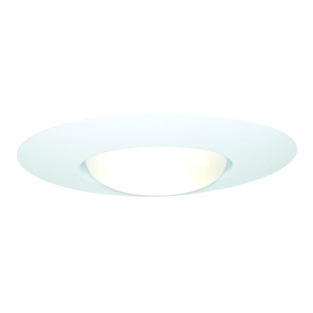 E26 Series 6 In White Recessed Ceiling Light Open Trim With Socket Support E26 Series 6 In White Recessed Ceiling Light Open Trim With Socket Support