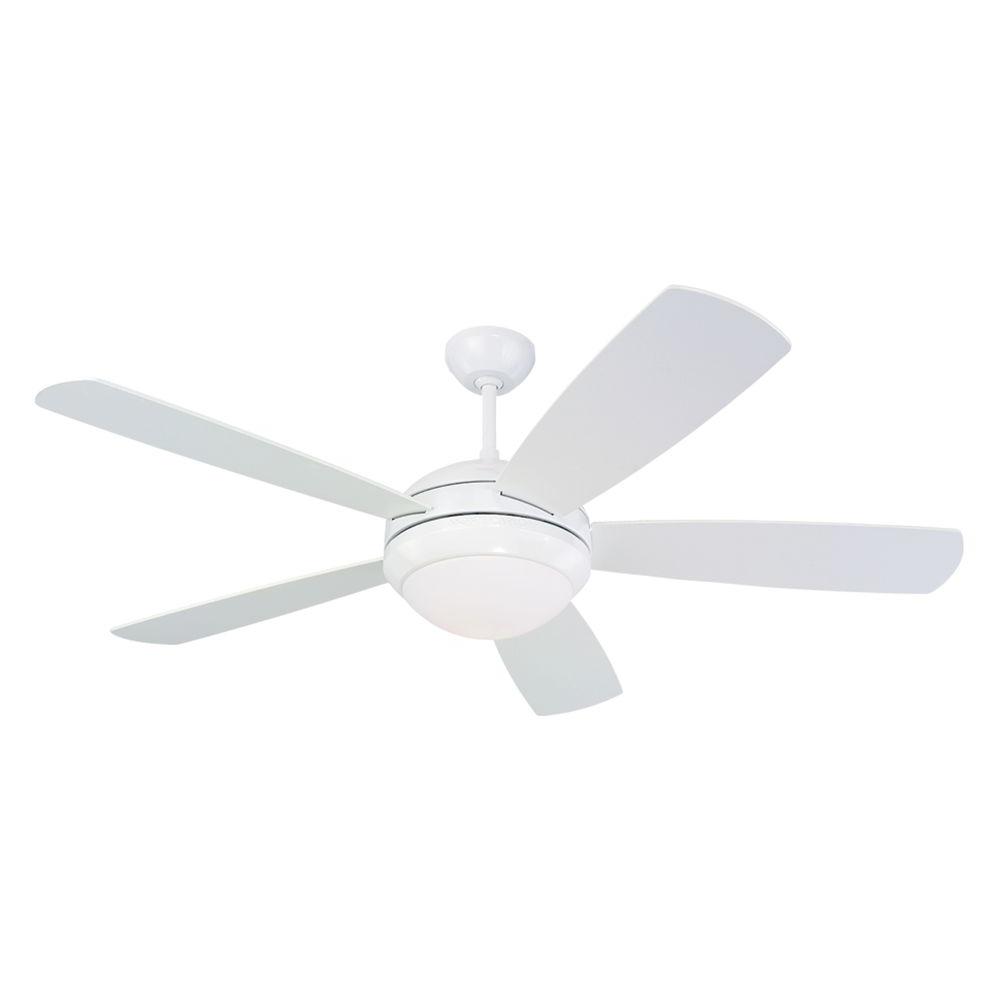 White Monte Carlo Ceiling Fans With Lights 5di52whd L 64 1000 