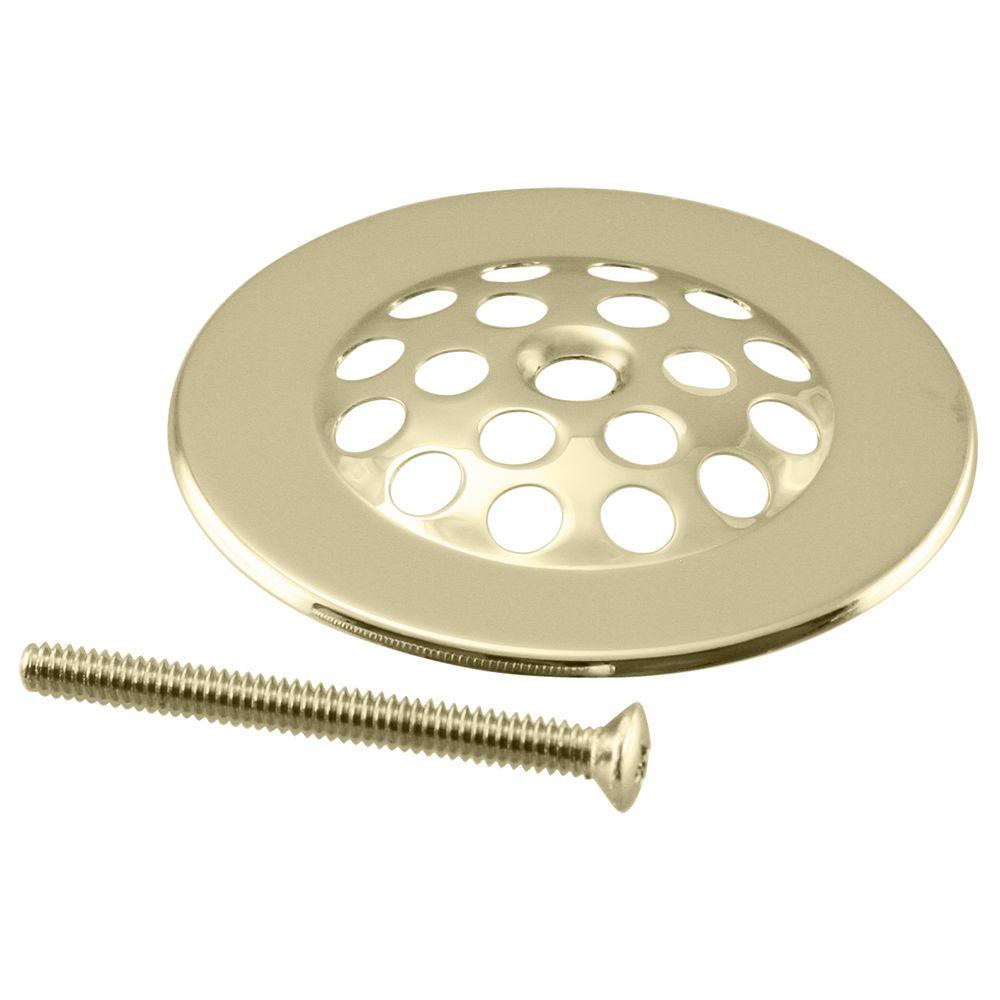 Westbrass Brass Beehive Grid Strainer in Polished BrassD32701 The