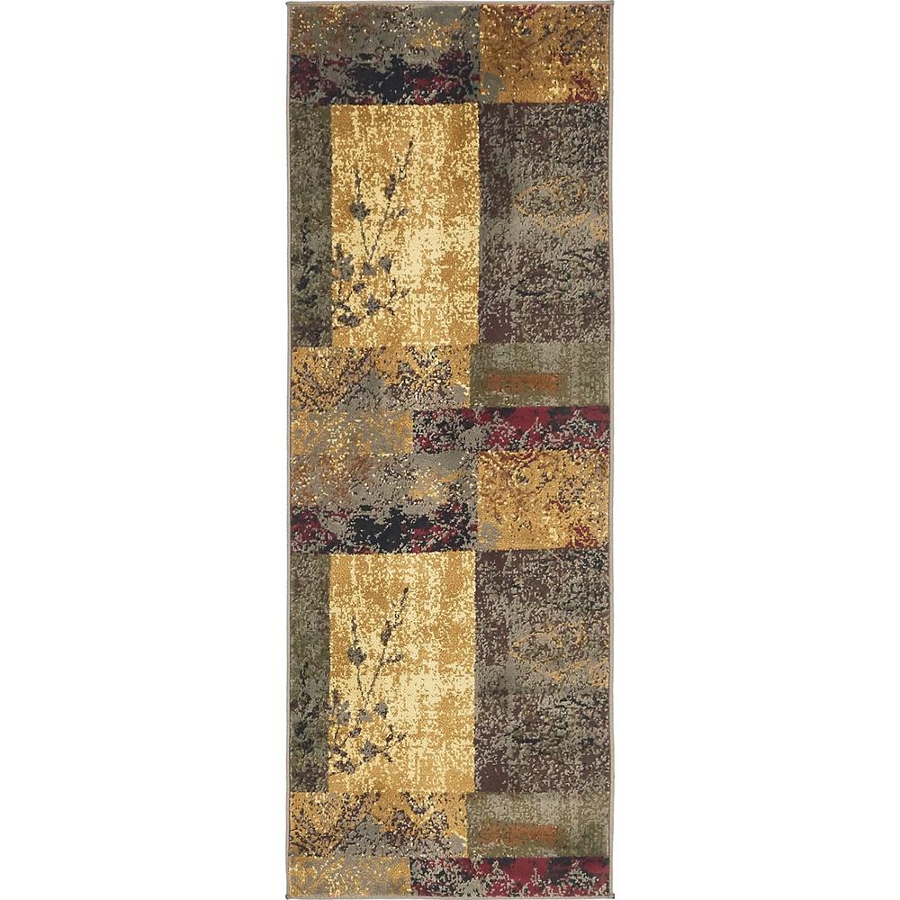 Unique Loom Barista Pache Beige 2 X 6 0 Runner Rug