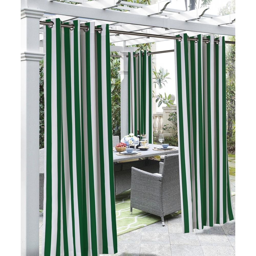 Coastal Stripe Irish Green 50 In W X 108 In L Outdoor Light