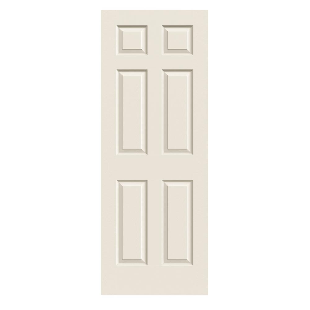 Jeld Wen 24 In X 80 In Colonist Primed Textured Molded Composite Mdf Interior Door Slab Thdjw136500704 The Home Depot