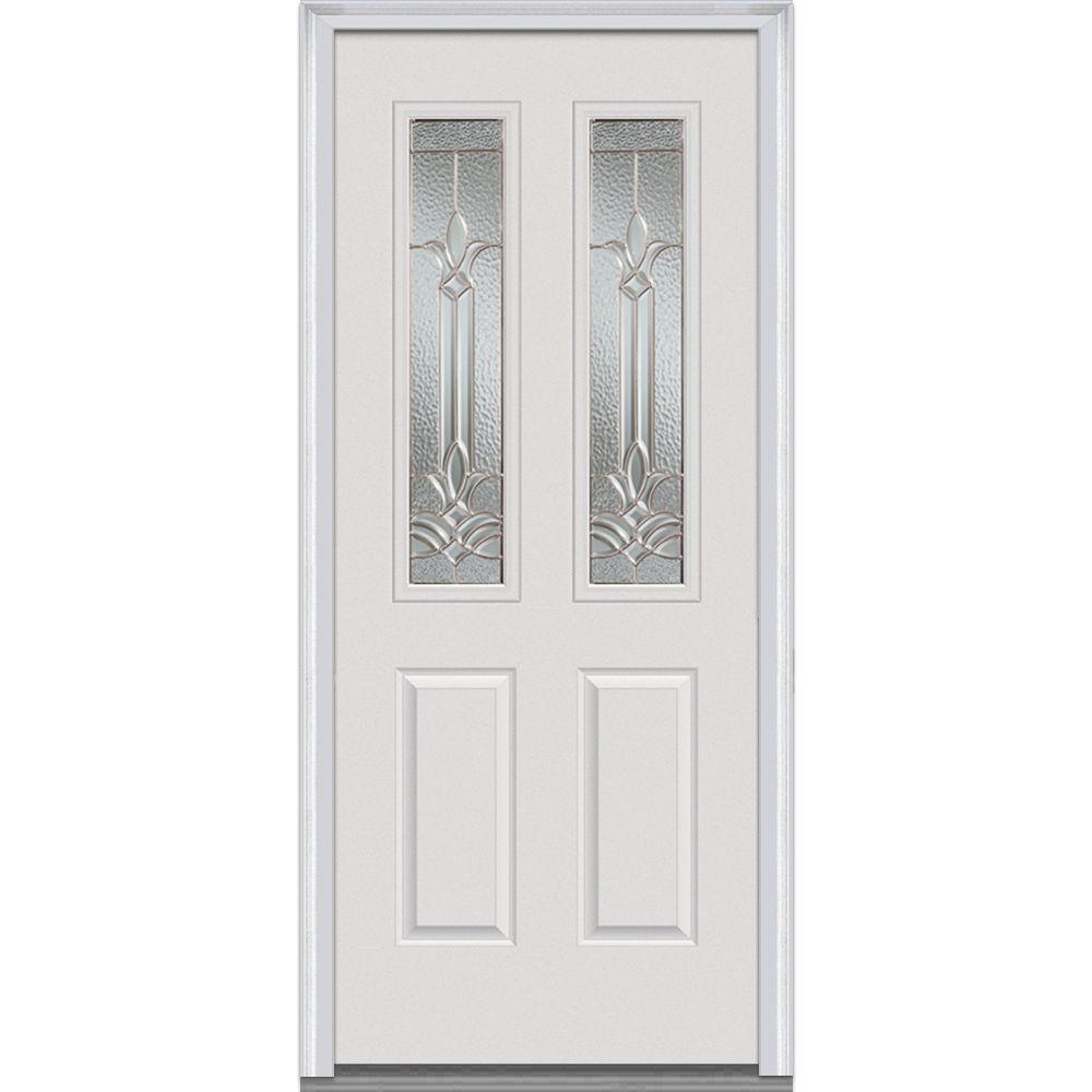 Mmi Door 34 In X 80 Bristol Right Hand Inswing 2 Lite Mmi Door 34 In X 80 Bristol Right Hand Inswing 2