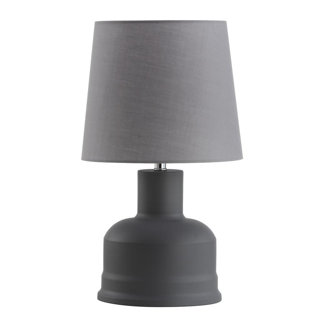 dark grey bedside lamps