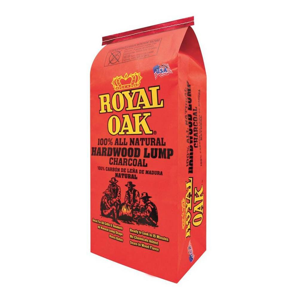 Royal Oak BBQ All Natural Premium 8 lbs. Lump Charcoal ...