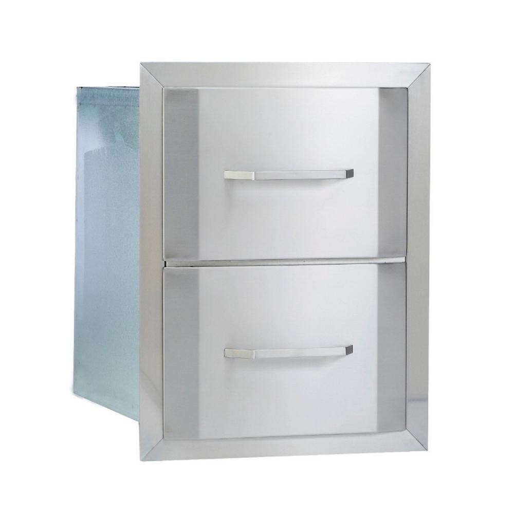 Bullet Built In Double Drawer Width 17 In Bullet By Bull Ui0491