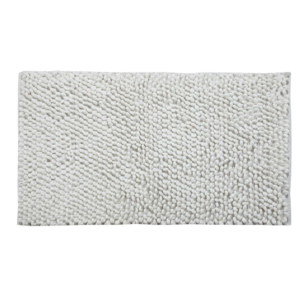 Saffron Fabs Bubbles Pattern 34 In X 21 In And 36 In X 24 In Cotton And Microfiber White Non Skid Backing 2 Piece Bath Rug Set Sfbr1331 The Home Depot