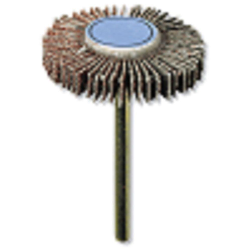 Dremel 3/16 in. 120Grit Rotary Sanding Flapwheel for Wood, Rubber, Platic, and Metal505 The
