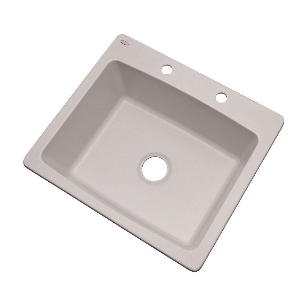 Mont Blanc Northbrook DropIn Composite Granite 25 in. 2Hole Single