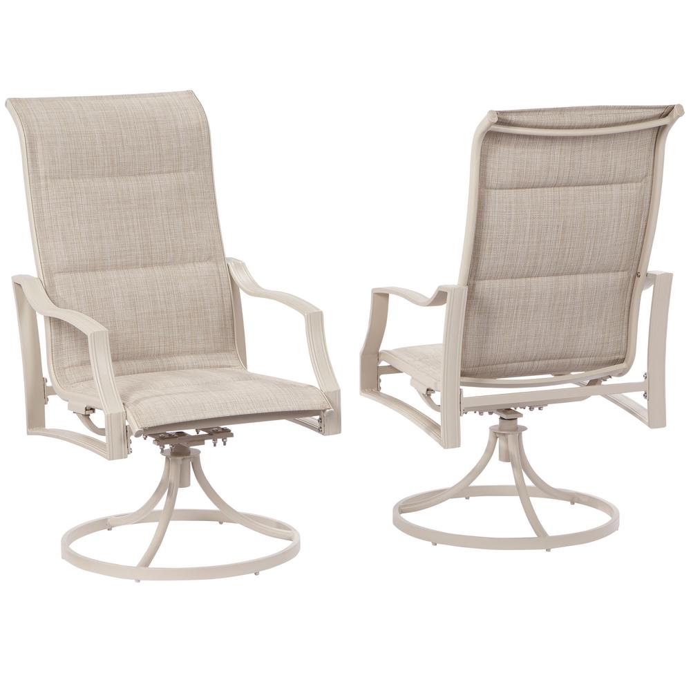 Tacoma Aluminum Outdoor Dining Chair Hd1121 Bs The Home Depot