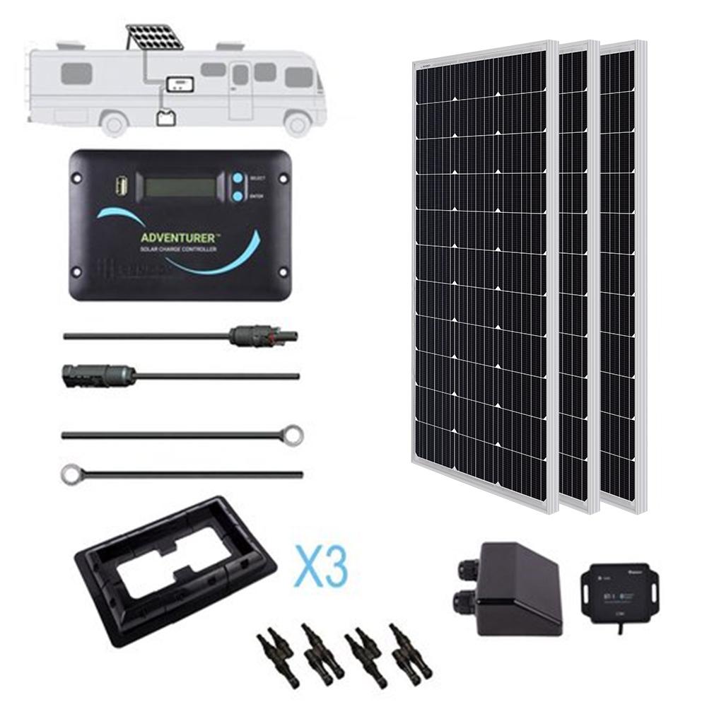 Outdoor Off Grid Solar Systems Solar Panel Kits The Home Depot