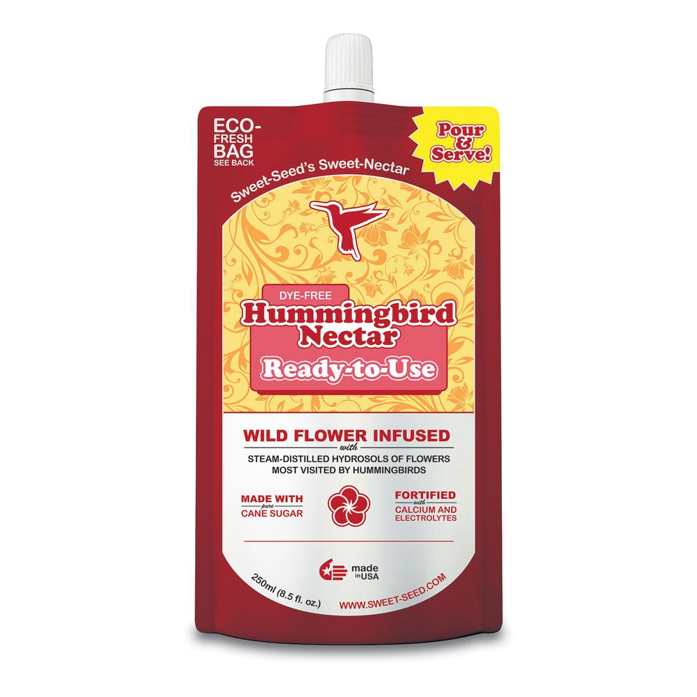 8 5 Oz Ready To Use Hummingbird Nectar B Hrtu 250 The Home Depot