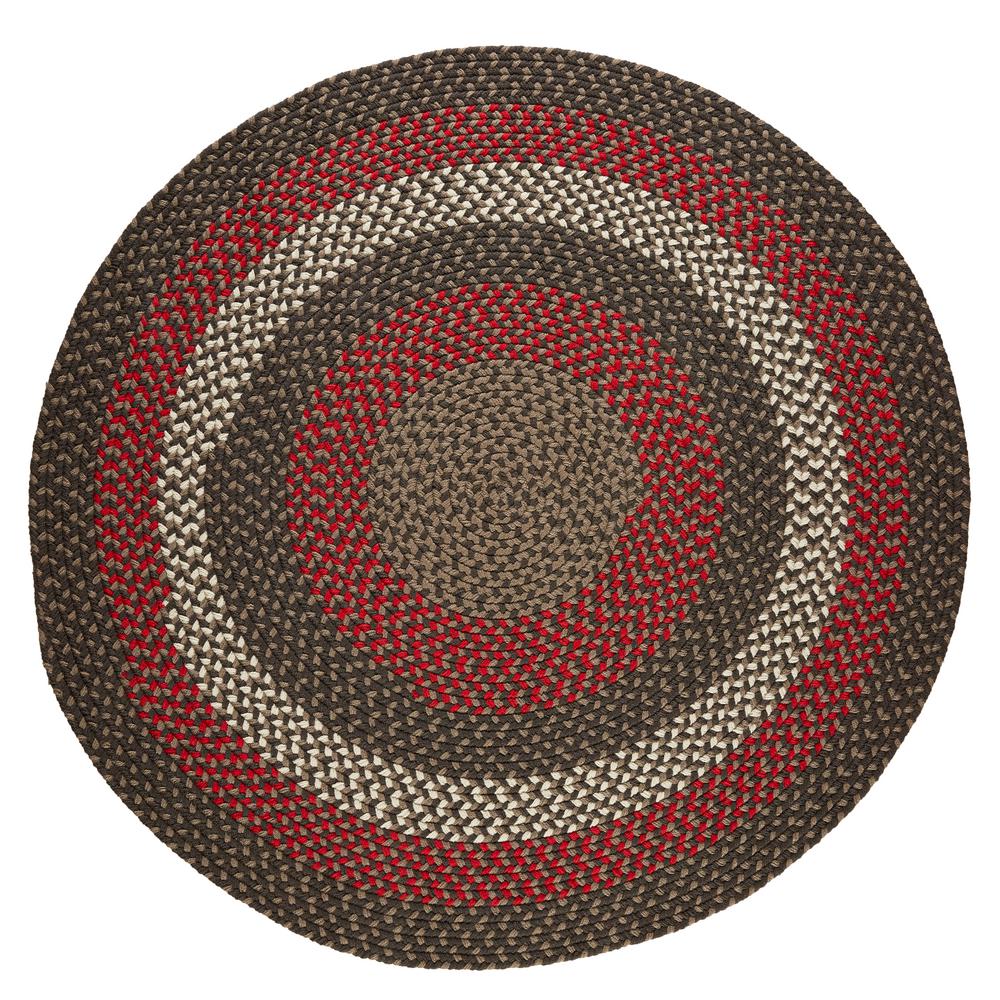Rhody Rug Milan Velvet 4 Ft X Round Indoor Outdoor Braided Rhody Rug Milan Velvet 4 Ft X Round Indoor Outdoor Braided
