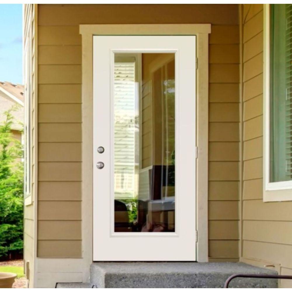 Left Hand/Outswing Fiberglass Doors Front Doors The Home Depot
